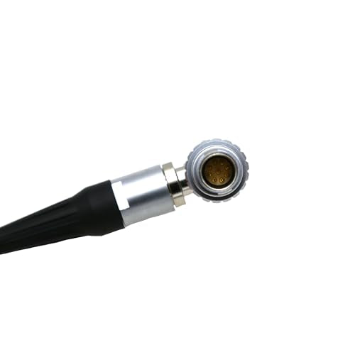 Timecode Sync Cable Din 1.0/2.3 Male to EXT 9 Pin Right Angle for RED Komodo 6K Camera