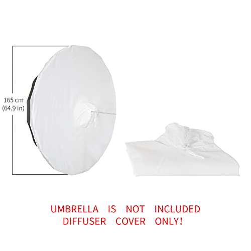 Selens 65 in Photography Umbrella Diffuser Soft Cloth Compatible with For U65-R
