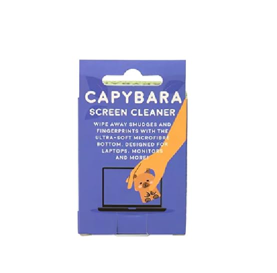 Gift Republic Capybara Screen Cleaner Buddy, Brown