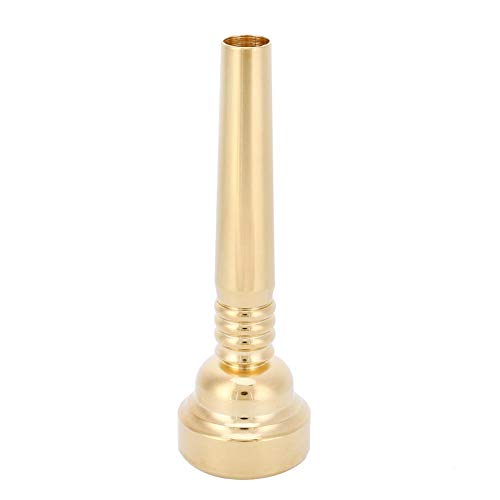 Trumpet Mouthpiece 17C,Gold Mouthpiece Brass Plated Mouthpiece Trumpet Musical Instrument Accessories