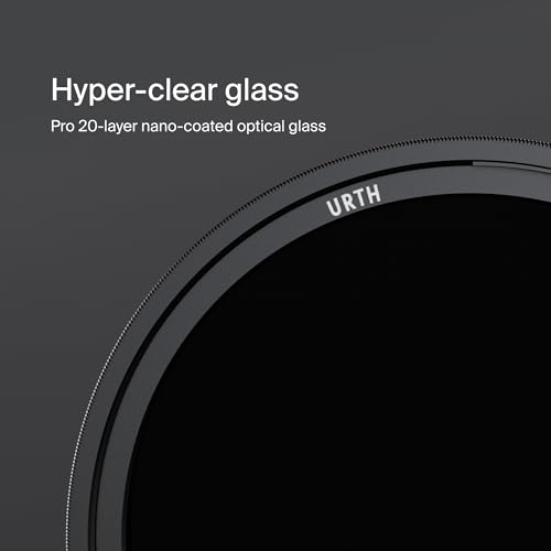 Urth 95mm CPL + ND64 Lens Filter (Plus+) — 20-Layer Nano-Coated Camera Lens Filter for Enhanced Polarization and Neutral Density Control