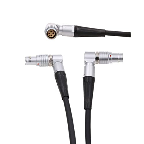 Power Cable for DJI Monitor Video Transmitter Ronin 4D Camera 2 Pin to Rotate Right Angle 6 Pin 50cm 2pin to Right Angle