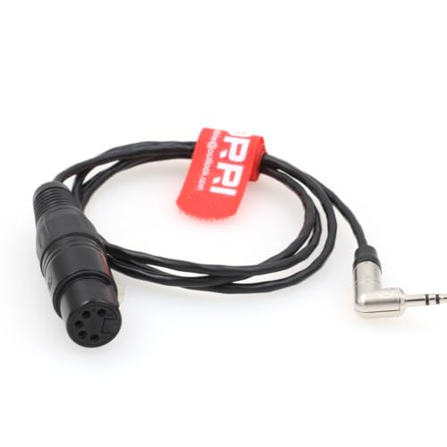 XLR 5 pin Female to 1/8" (3.5mm) Microphone Cable for Sony PCM-D50