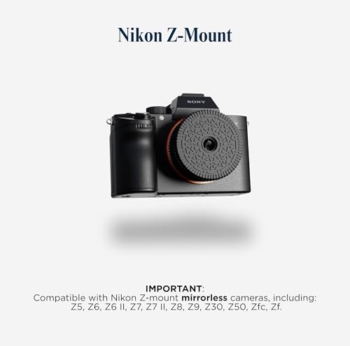 Original Retropia Repurposed Disposable Camera Mirrorless Lens | Unlimited Film-Look Photos | Compact Pancake Lens, 32mm Focal Length & Fixed f/11 Aperture (Nikon Z-Mount Mirrorless Compatible) Nikon Z-Mount Compatible
