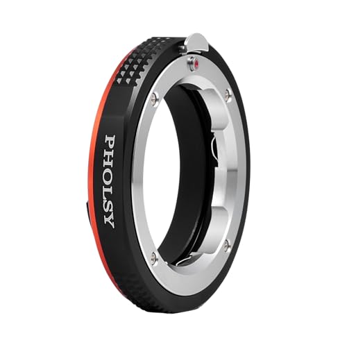 PHOLSY Lens Mount Adapter Compatible with Leica M Lens to Canon EF-M Camera Leica M to EOS M