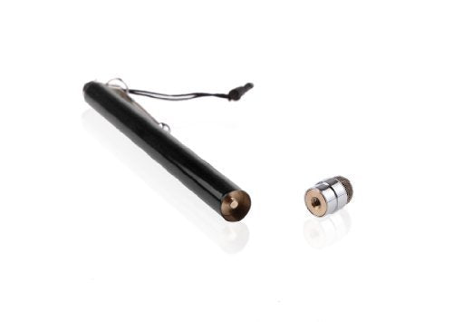 amPen Hybrid Stylus Pen - Interchangeable Hybrid Tip Touchscreen Stylus (Black) Black
