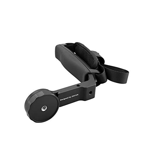 Zhiyun Handle Grip LIte, Transmount Single Grip L Bracket Rig, 1/4 Screw Connector for Zhiyun Crane 2S Plus, Zhiyun 2S, DJI Ronin-S SC