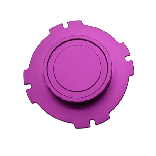 PL Mount Lens Cover Cap, Dust Protection Anti-Scratch for ARRI Zeiss Angenieux Cooke Fujinon RED Sony Canon Camera, Purple Metal