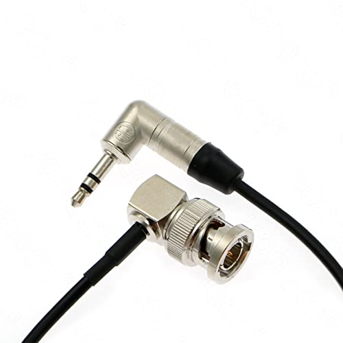 Uonecn TRS Cable BNC to Tentacle Sync 3.5mm Timecode Cord 20 Inches