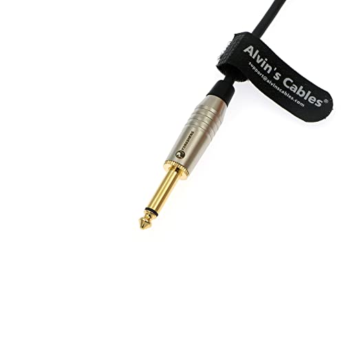 Timecode-Cable for Sound Devices 833 to Denecke TS-3 Slate 5 Pin Male to 1/4’’ Mono TS Time Code Bidirectional Cable 1M|39.7inches