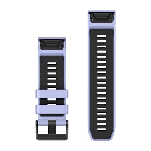 Garmin QuickFit® 26 Watch Bands Blueberry Silicone (3-piece Dive Set) - 010-14410-02