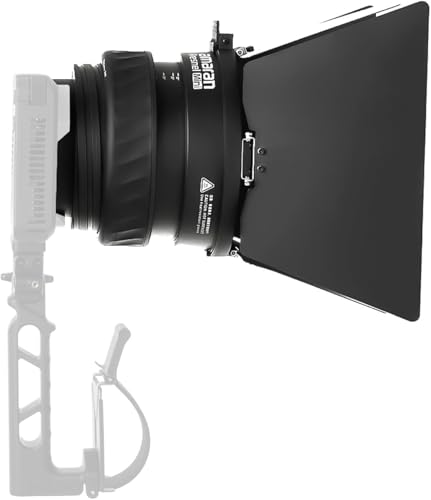 Amaran Mini Fresnel with Mini Barn Doors Bowens Mount Attachment (Small) Small