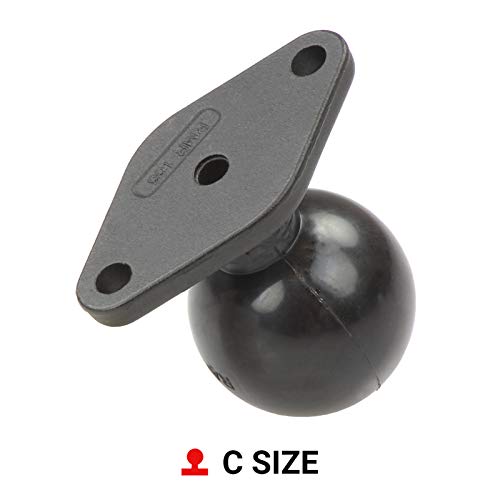 RAM Mounts Diamond Ball Base RAM-238U with C Size 1.5" Ball Standard Packaging