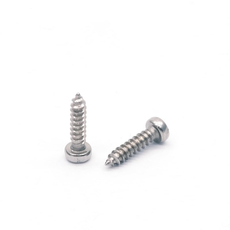 Tuning Peg Tuning Key Screws Machine Heads Guitar Tuner Mounting Screws for Electric/Acoustic Guitar Bass 11 x 2 mm (Chrome 50 Pack) Chrome 50 Pack