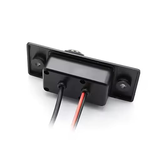 AHD/CVBS Car Rear View Camera's Fisheye Lens License Plate Lamp-Camera with RCA Cable & Vehicle Camera for Volkswagen VW Jetta Clásico Bora Passat Magotan Polo Tiguan Skoda Fabia (CVBS) CVBS