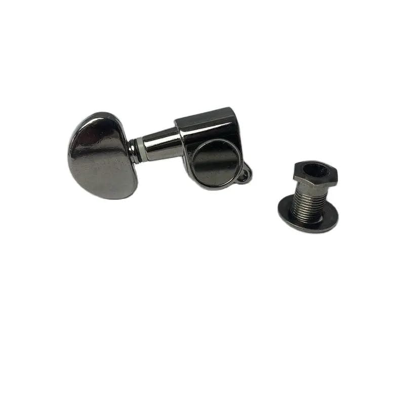 3R3L Guitar Machine Heads Tuning Pegs Keys Heads Black Nickel Finish, MS-TP101