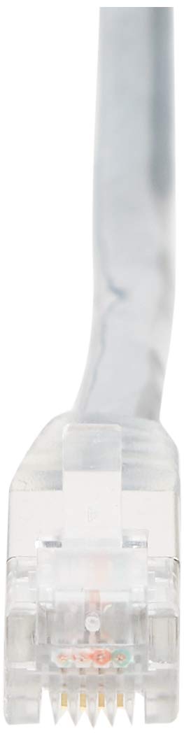 C2G - 28724 RJ11 Modem Cable - Connects Phone Jack To Broadband DSL Modems For High Speed Data Transfer - 50ft Long Ethernet Cable With Double-Shielding - 28724 Gray