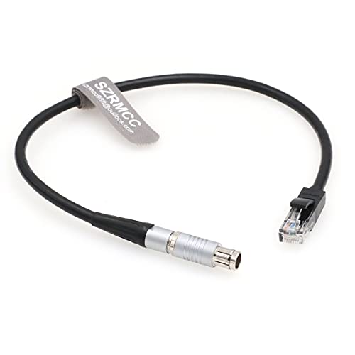 SZRMCC Fischer 8-Pin Male to RJ45 Ethernet Cable for Phantom VEO Series 4k High-Speed Camera (2m) 2m