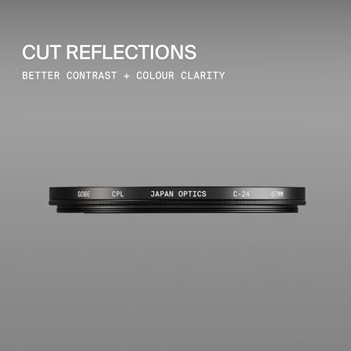 Gobe 52mm Circular Polarizing (CPL) Lens Filter