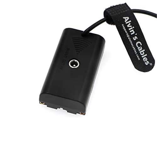 Alvin’s Cables USB-C Type-C PD to NP-F550 Dummy Battery Coiled Power Cable for Sony NP-F550| F770| F570| F970 Atomos Ninja V| Shinobi| Shogun 7 Monitor