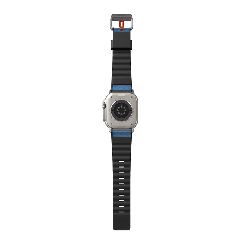 Skinarma SPUNK Watch Strap for Apple Watch bands 49 | 45 | 44 | 42mm, Durable yet lightweight watch Strap Blue