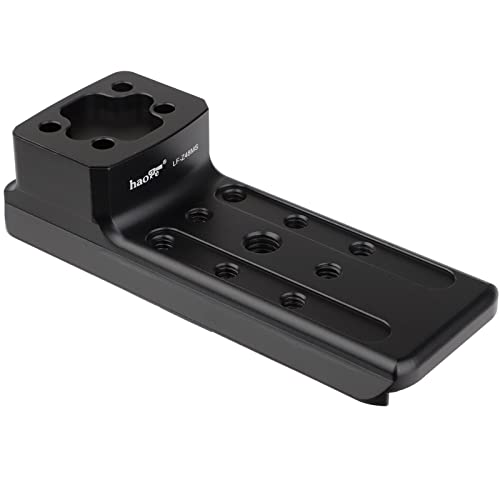 Haoge LF-Z48MS Lens Collar Replacement Foot for Nikon Z 800mm f/6.3 VR S,Z 600mm f4 TC VR S Lens fit Manfrotto Benro Sirui Tripod Fluid Video Head