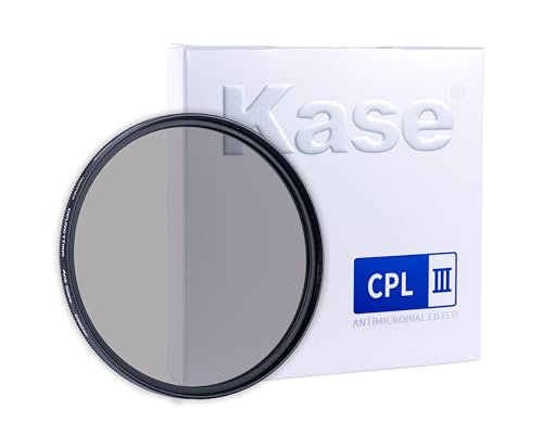 Kase CPL III Screw-in Slim SMP Filter Multicoated Tempered Hardened Optical Glass Anti-Glare Low Reflection (62mm) 62mm