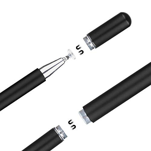 WeTest Capacitive Stylus Pen,Magnetism Cover Cap, High Sensitivity and Precision, Universal for Tablets and Other Touch Screens, silver