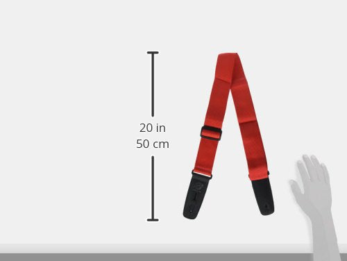 Lock It LIS002P2RED Professional 2" Polypro Strap with Locking Ends, Red Nylon