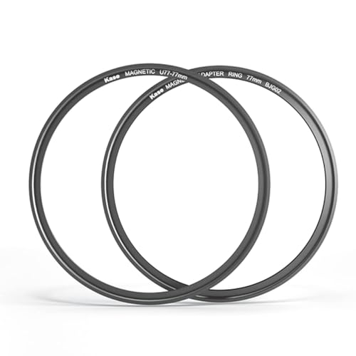 Kase 52mm Magnetic Lens and Filter Adapter Ring Kit - Convert 52mm Screw-in Thread Filter to Magnetic, Ultra-Thin & Aluminum Alloy