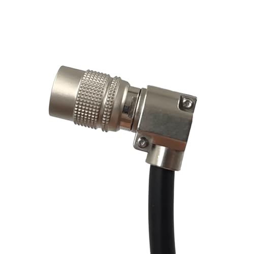 D Tap to Hirose 4 Pin Male Power Cable, Compatible with Sound Devices 688/633, MixPre-10 II, Zoom F8/F4/F8N, SmallHD AC7/DP7, V-Mount & Gold Mount Battery Compatible Black