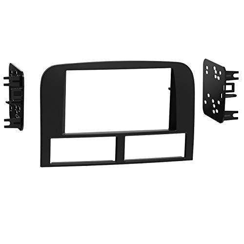 Metra 95-6546B Double DIN Dash Kit with Harness + Antenna Combo for Select Jeep Grand Cherokee 2002-2004