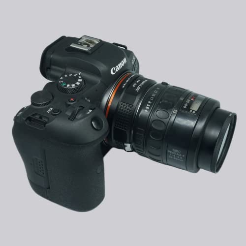 PHOLSY Lens Adapter Compatible with Pentax K Lens and Canon RF Camera Pentax K to Canon RF