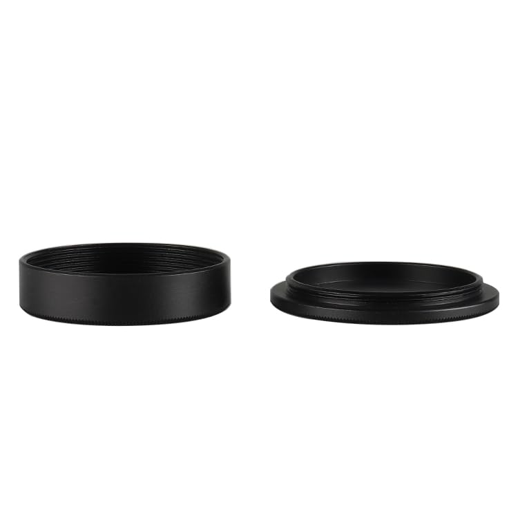 [AUSTRALIA] - Metal M39 Body Cap and Rear Lens Cap Set, CNC Machined Aluminum Alloy Camera Front Body & Lens Rear Cover for Leica Thread Mount (LTM) L39 M39 39mm Screw Mount (LSM) Cameras Lenses (Black) Body Cap+Rear Lens Cap Set Black 