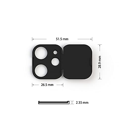 Phone Camera Lens Cover Compatible for iPhone 12,Camera Lens Protector to Protect Privacy and Security,Strong Adhesive,2 Pack