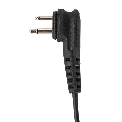 [AUSTRALIA] - Motorola HKLN4604 HKLN4604A HKLN4604B Original Swivel Earpiece with Microphone and PTT - Replaces RLN6423 Black One Size 