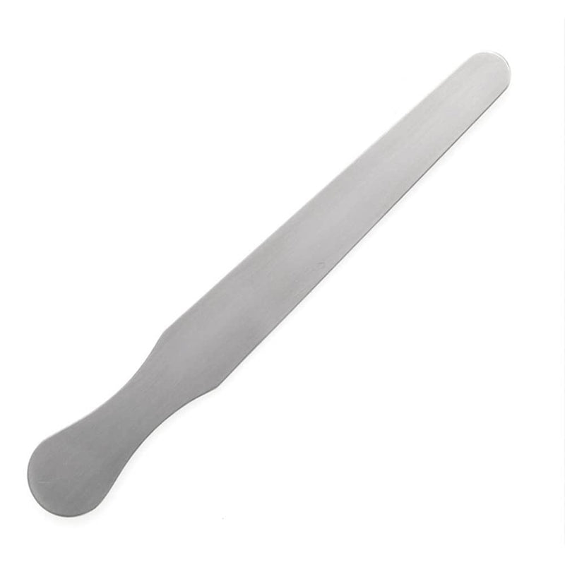 3 Pieces Stainless Steel Tongue Spatulas for Crafts, Beauty Salon, Dental Examination (14cm+16cm+18cm)