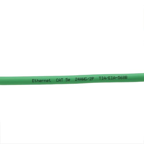 HangTon Ethernet Sensor Vision Camera M12 4 Pin D Code to M12 4 Pin D Coded Cable for Baumer Encoder Industrial Automation PLC Network 5m