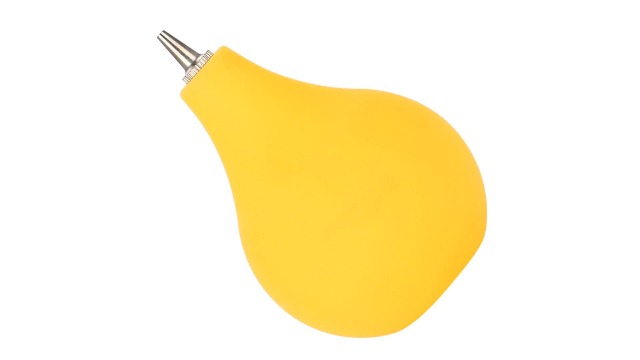 Watch Cleaning tool, Dust Blower Ball made of Stainless Steel Used for Digital Camera Lens Filter Watch Cleaning And So on (Yellow) Yellow