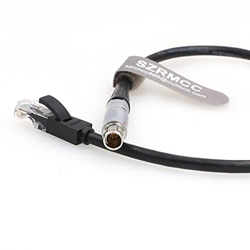 SZRMCC Fischer 8-Pin Male to RJ45 Ethernet Cable for Phantom VEO Series 4k High-Speed Camera (2m) 2m