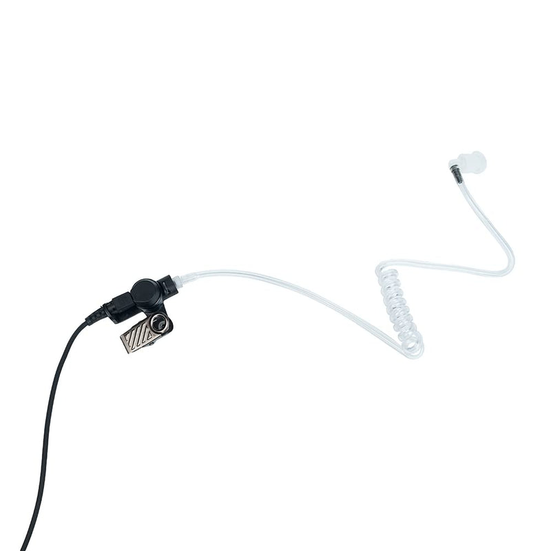 Earpiece Headset with MIC PTT 1 PIN 2.5MM for Motorola Talkabout Walkie Talkie 2 Way Radio MR350R MD200TPR MH230R MS350R MT350R MG160A MH230TPR with Covert Acoustic Tube
