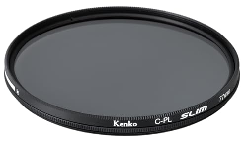 Kenko Camera Lens Effect Filter Smart C-PL 82mm, for Landscape, Adjust Contrast and Saturation, Removes Diffuse Reflection of Light, Low-Profile, 382950