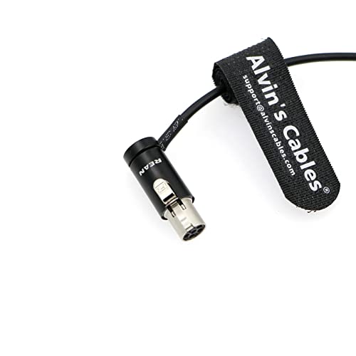 Alvin’s Cables Low-Profile TA5F to 3.5mm TRS Audio-Cable for Lectrosonics-DCHR-Receiver| SMQV Transmitter 60cm|24inches Low profile 60CM