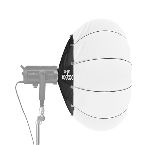Godox CS-50T 50cm/19.6in Quick Release Lantern Softbox Professional Foldable Soft Box with Standard Bowen Mount for Photography Studio Photography (50cm/19.6in Softbox) 50cm/19.6in Softbox
