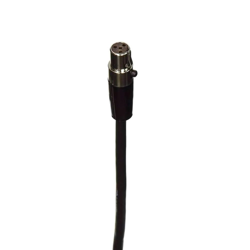 Shure WA304 2' Instrument Cable, 4-Pin Mini Connector (TA4F) with Right-Angle 1/4" Connector