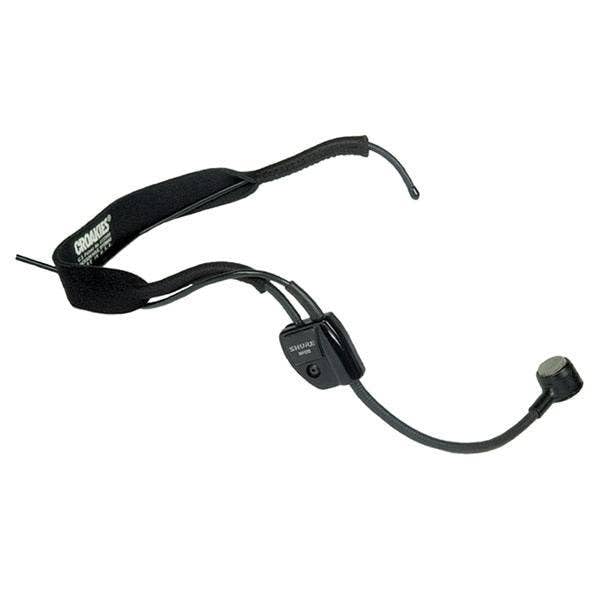 [AUSTRALIA] - Shure WH20 Dynamic Headset Microphone - Rugged, Lightweight, Secure Fit for Active Mic Users, for Instructors/Musicians, Right-Angle 1/4 (6.3mm) Connector for Unbalanced Mic Input (WH20QTR) 1/4-inch (6.35 mm) phone plug 