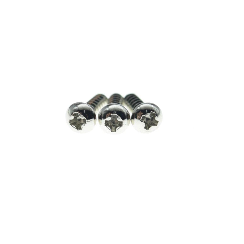[AUSTRALIA] - KAISH 30-Pack Premium Stainless Steel American #3 x 3/8" Phillips Guitar Tuning Machine Head Screws Guitar/Bass Tuning Keys Pegs Screws #3 x 3/8" for USA Fender/Gibson Only Nickel-1 