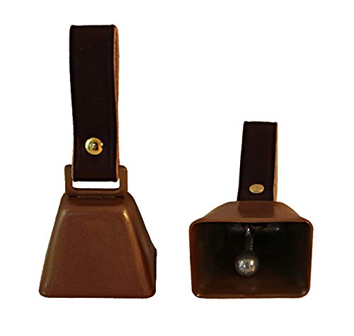 Auburn Leathercraft Country Cow Bell #1 Small W/Strap