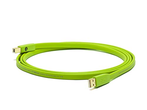 Neo by Oyaide d+ USB (Class B) – Hi-Speed and Durable Digital Cable for DJ’s, Musicians and Producers, Green