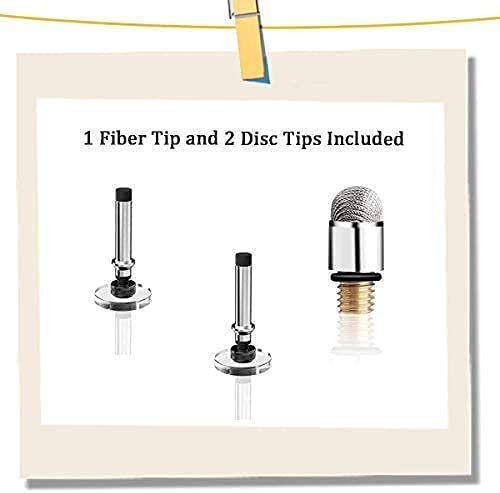 Mixoo Universal Stylus Pen Disc & Fiber Tip 2 in 1 with Palm Rejection Artist Gloves for Drawing Tablet and Touch Screens Devices